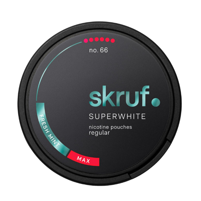 Skruf Superwhite No.66 Fresh Mint Max