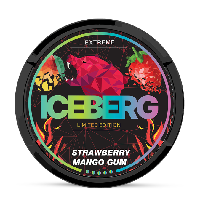 ICEBERG Strawberry Mango Gum Extreme